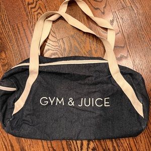 “ GYM & JUICE” duffle bag